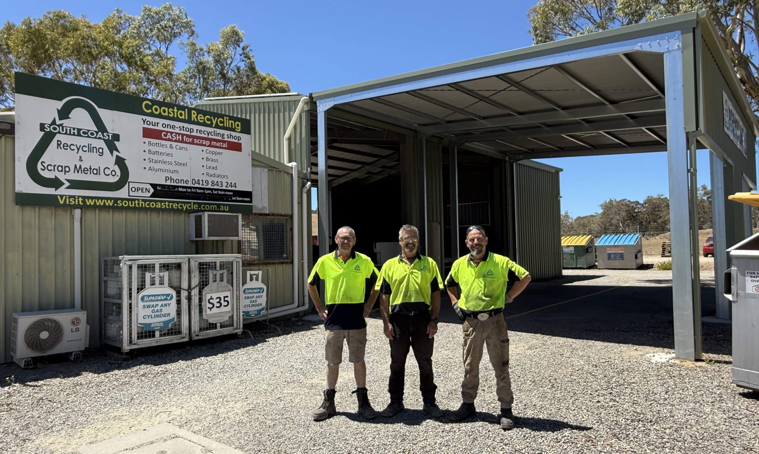 Yankalilla recycling depot